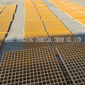 Grille de tranchée FRP pour lieux de lavage de voiture Grille de sol en plastique avec technique de moulage Service de coupe personnalisé - Product Image 4