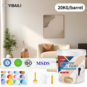 สีอะคริลิกสำหรับตกแต่งผนังภายใน สีลาเท็กซ์ ปราศจากฟอร์มาลดีไฮด์ กันน้ำ และทนทานต่อสภาพอากาศ - Product Image 2