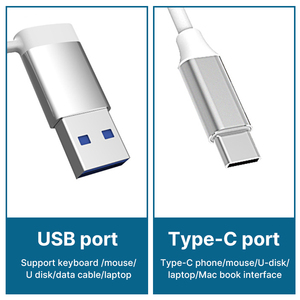 Hiệu Suất Ổn Định <span class=keywords><strong>USB</strong></span> C Hub Mở Rộng <span class=keywords><strong>Dock</strong></span> 4 Cổng Hub Kết Nối Loại C Splitter Adapter Cho Máy Tính Xách Tay Docking Station - Product Image 4