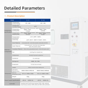 Máquina de Teste de Materiais com Simulação de Frio Extremo e Precisão IP67, Câmara de Temperatura Ultrabaixa, 1 Ano de Garantia - Product Image 5