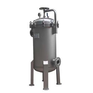 Nuevo Sistema de Filtración de Agua Industrial con Carcasa de Filtro Multibolsa de Acero Inoxidable 316L de Grado Sanitario, Conexión de Brida, 40m/h - Product Image 3