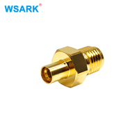 Adaptador RF SMA Hembra a SMP Macho, Listo para Enviar, Totalmente en Latón, 50 Ohmios, Conector Coaxial RF, Entrega Rápida