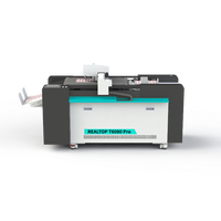 Realtop Box Cortador de cartón Plotter Máquina Cortador plano Plotter Mesa para Pegatinas de papel