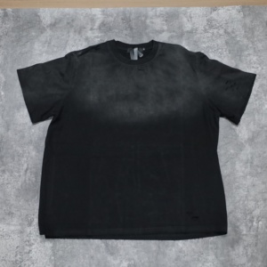 Hot Selling Men's Black Crew Neck T-Shirt With Shorts <b>Set</b> Casual Summer Wear <b>Knitted</b> Cotton Solid Color Two Piece <b>Set</b> for Men - Product Image 5