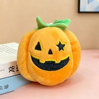 Peluche de Calabaza de Halloween, Muñeco de Peluche Jack O'Lantern de Algodón PP, Decoración para el Hogar, Fiestas, Sofá, Regalo Kawaii, Diseño Personalizado, 20 cm