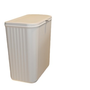 Wall Mounted Waste <b>Bin</b> Rectangular With <b>Lid</b> For Bathroom Toilet Cabinet Door Indoor Use - Product Image 5
