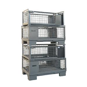Palette en treillis métallique Toma Palete Gitterbox, cage à palettes, conteneur en acier, approvisionnement en vrac - Product Image 1
