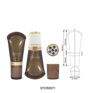 Wholesale Cream Tube 120ml Squeeze Tube Customized logo Cream <b>Package</b> Bottle Soft Tube Packaging - Product Image 2