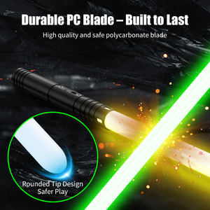 SMTSD Saber RGB Neopixel, <span class=keywords><strong>Sable</strong></span> de Luz Recargable con Textura Metálica y Luces Intermitentes al Impactar, para Pistola de Juguete - Product Image 4