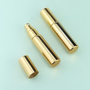 Luxury 10ml Mini Round Glass <b>Perfume</b> <b>Spray</b> <b>Bottles</b> Travel-friendly Silk Screen Printed Gold/Silver/Black Refillable Containers - Product Image 3