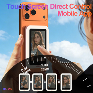 Moniteur Selfie Tactile Magnétique de 3,4 Pouces pour Caméra Arrière, Idéal pour l'Enregistrement Vidéo YouTube et Vlogs sur <span class=keywords><strong>iPhone</strong></span> et Android - Product Image 3