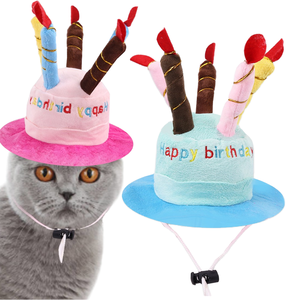 Chapeau d'hiver en peluche confortable pour chat et chien, très vendu - Product Image 1