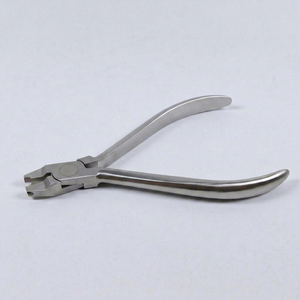 Pince orthodontique réutilisable en acier inoxydable pour l'application manuelle de crochets à sertir sur fil d'arc, instrument dentaire pour os - Product Image 2