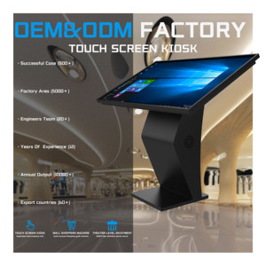 Nuevo y Popular Tótem Interactivo Inteligente con Pantalla Táctil y Ruedas, de 55 Pulgadas, Alta Definición, para Mejorar la Experiencia en Tiendas Minoristas - Product Image 3