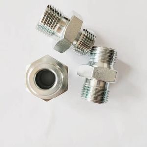 Fabrieksleverancier Hydraulische Draaibare Verbinding Hydraulische Rechte Connector Hydraulische Mannelijke Rechte Fittingen - Product Image 2