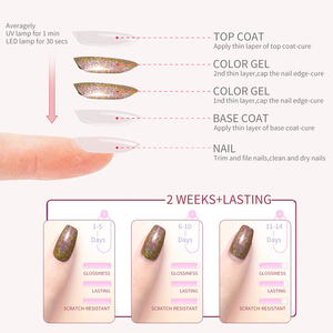 <span class=keywords><strong>Gel</strong></span> UV para Uñas, Efecto Holográfico Láser, Superbrillante, Larga Duración, Secado con Lámpara UV/LED, Venta al Por Mayor Directo de Fábrica - Product Image 5