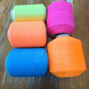 Siêu sáng phát sáng trong sợi tối 75D 108d 150D sợi dệt dạ quang siêu sáng phát sáng trong sợi đan ưa thích tối - Product Image 4