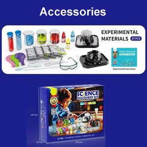 68 expériences de laboratoire kits scientifiques enfants STEM activités éducatives découverte <span class=keywords><strong>scientifique</strong></span> jouet projet de bricolage ensemble d'expériences de chimie - Product Image 6