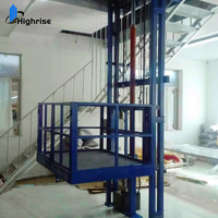 Ascenseur de marchandises 5ton ascenseur élévateur de cargaison ascenseur entrepôt plate-forme de levage ascenseurs de fret résidentiels