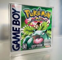 Boîte de présentation personnalisée en acrylique HD pour Nintendo/Game Boy Series, protection avancée pour jeux avec couvercle coulissant
