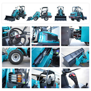 AOLITE Chargeur Ferme Chargeur Électrique Petite <span class=keywords><strong>Pelle</strong></span> <span class=keywords><strong>Griffe</strong></span> Herbe Camion Quatre Roues Motrices Chargeur Frontal - Product Image 3