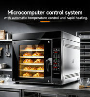 Four à convection professionnel à circulation d'air chaud pour la pâtisserie
