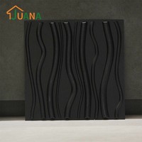 Revêtement mural en PVC moderne imperméable, panneau décoratif 3D pour usage domestique, installation facile en intérieur