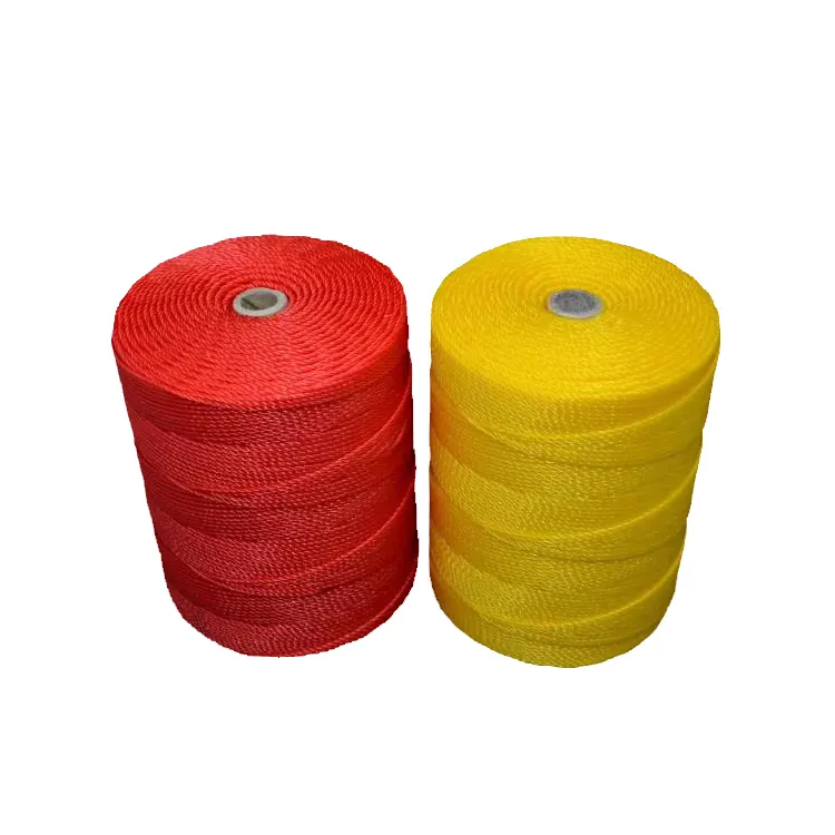 Hot Sales 3-Strands PE Plastics Twine Polyethylene Packaging Ropes With 2MM 1.5MM Mixed Color For Agriculture Tie Banana Use
