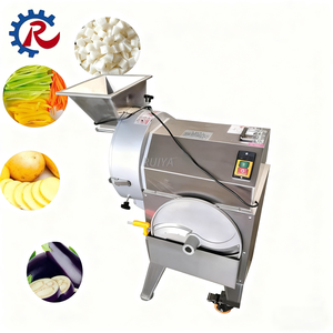 Mesin pemotong buah kubus multifungsi, mesin pemotong prosesor makanan & pencincang sayuran untuk mengiris - Product Image 2