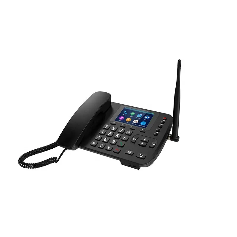 FWP LS920 4G LTE WCDMA GSM Sim Card Fixed Wireless Phone With Wifi Hotspot Android system BT