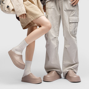 Chaussures de chef pour femmes, semelle épaisse en EVA, antidérapantes, respirantes, anti-odeurs, pour l'automne, pour adultes - Product Image 1