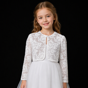 Chal de Vestido D1290 con Bordado Avanzado y <span class=keywords><strong>Encaje</strong></span>, Patrón Floral para Novia o Dama de Honor - Product Image 1