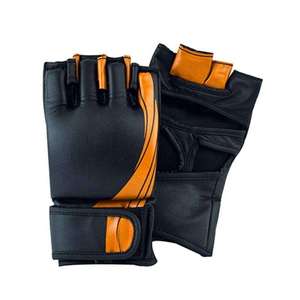 Gants de MMA en cuir personnalisables NAZMA pour usage extérieur, design demi-doigts, évacuation de l'humidité, fermeture de haute qualité - Product Image 1