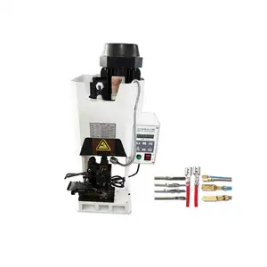 Semi Auto Cable Electric End Ferrules Press Horizontal Terminal Cable Lugs Making Machine 6.0T Terminal Crimping Machine