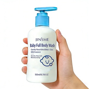 Gel de Baño y Champú 2 en 1 para Bebés con Leche, 500 ml, Extracto de Leche, Aloe Vera, Vitamina C, Niacinamida, Alivia la Sequedad, Nutritivo - Product Image 5