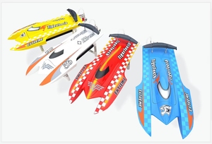 Barco de Control Remoto Modelo B3650 con Motor sin Escobillas Hobbywing, ESC de 90A, Hélice de Acero Inoxidable D35, Barco de Juguete con Receptor E22 <span class=keywords><strong>Huya</strong></span> - Product Image 4