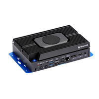 Ordinateur industriel de pointe à double fibre SFP+ 6 Gigabit, haute performance, connectivité multi-réseaux, PC embarqué I5 12e génération en stock