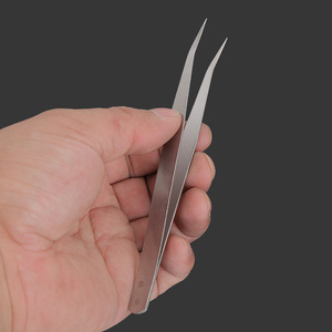 Famous Enterprises Fishing Tweezers Stainless Steel Curved And Straight Mouth For <b>Worms</b> Handling - Product Image 2