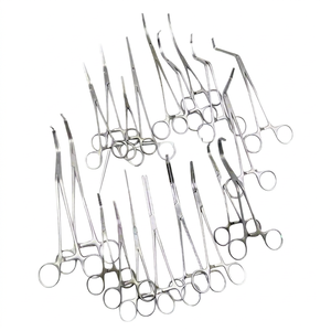 DeBaykey Juego de 20 Pinzas Vasculares Manuales, Instrumentos Esenciales de Alta Calidad, Pinzas Quirúrgicas de Acero Inoxidable Clase I, CE 1 - Product Image 1