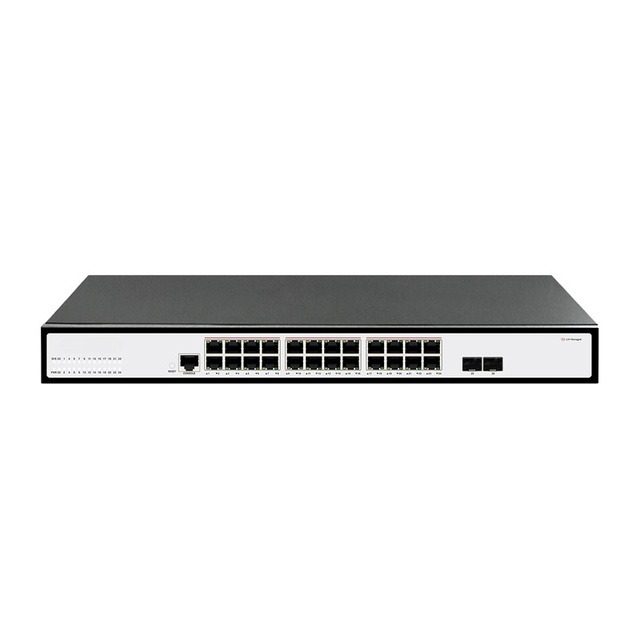 Top Quality 24CHS 400W Power Managed Gigabit Ethernet POE Switch for CCTV IP Camera System