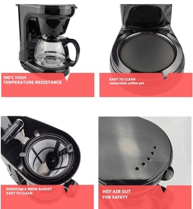 Italian Portable Capsule <b>Coffee</b> <b>Machine</b> for Commercial Household Use American Style Pot Plastic Cross-Border Semi-<b>automatic</b> Coff - Product Image 4