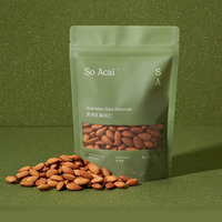 Sac pochette debout de qualité alimentaire personnalisé, fermeture à glissière réutilisable, matériau EVA en feuille d'aluminium autoportante pour emballage en poudre