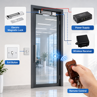 Télécommande sans fil DFD 433 MHz 1 ou 2 canaux, interrupteur intelligent à bascule momentanée ou à verrouillage 12 V pour contrôle d'accès, vente en gros OEM
