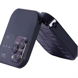 Téléphone portable pliable 1,77 pouces double SIM I16 Pro Lady Cover avec MP3, fonction voix magique, lampe torche, numérotation rapide, téléphone à clapet pour seniors - Product Image 2