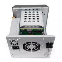 Promo Harga Pengiriman Cepat Casing Server 4 Bay Hot Swap Mini ITX Storage Nas dengan Pintu Depan