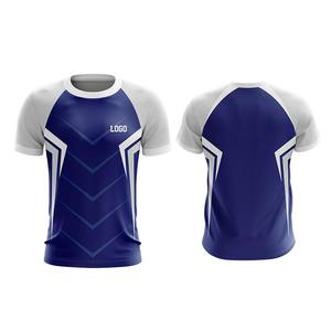 เสื้อฟุตบอล100ผ้าโพลีเอสเตอร์ระบายอากาศได้ดีสำหรับสโมสร - Product Image 1