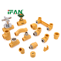 Service OEM ODM IFAN, tuyaux et raccords PPR, raccords filetés en métal, résistants à la haute pression, résistants à la corrosion
