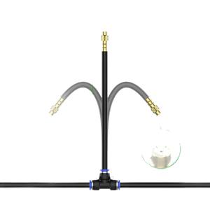 Système d'arrosage automatique de jardin, ensemble de micro-asperseurs de 8 mm avec raccords rapides pour plantes et fleurs d'extérieur - Product Image 5