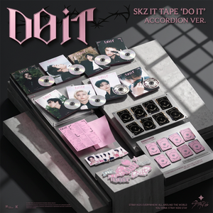Stray KIDS-skz It TAPE [DO IT] (หีบเพลง Ver) ซีดีเพลงป๊อปเกาหลี - Product Image 3