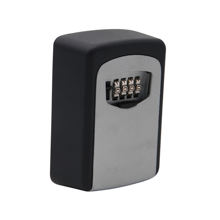 Открытый 4-разрядный комбинированный ключ Сейф, настенное крепление ключевой Сейф замок/